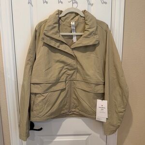 Lululemon Always Effortless Jacket Trench Size 12